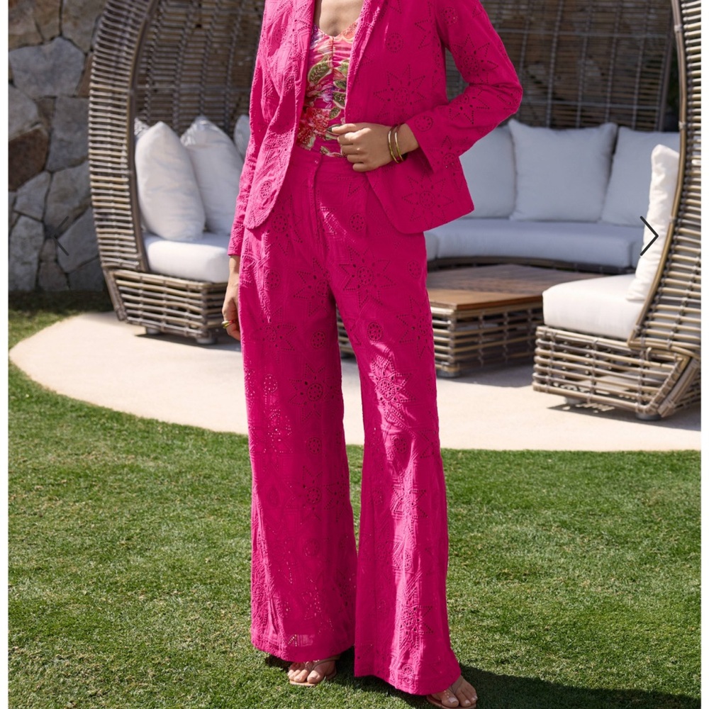 Johnny Was KOLBIE WIDE LEG PANT size S